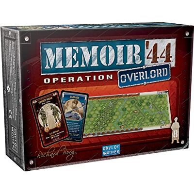 Asmodee Days of Wonder Memoire '44 Exp. Operation Overlord Boardgame 2 PLAYERS 8+ 30-60 MINUTES Asmodee Days of Wonder Memoire '44 Exp. Operation Overlord Boardgame 2 PLAYERS 8+ 30-60 MINUTES