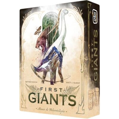 Asmodee First Giants Jeu de société de stratégie familiale, à partir de 10 ans, de 2 à 5 joueurs, 30 minutes par partie, espagnol Asmodee First Giants Jeu de société de stratégie familiale, à partir de 10 ans, de 2 à 5 joueurs, 30 minutes par partie, espagnol