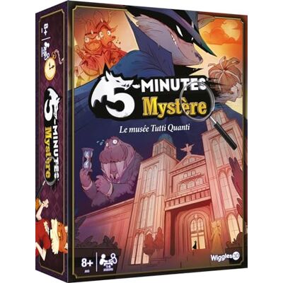 Asmodee 5 Minute Mystery FR JEU DE SOCIETE 2-5 JOUEURS 8+ 15 MINUTES Asmodee 5 Minute Mystery FR JEU DE SOCIETE 2-5 JOUEURS 8+ 15 MINUTES