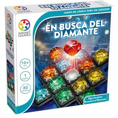 SmartGames À la recherche du diamant Jeux de société pour enfants de 10 ans ou plus Puzzles Enfants Cadeau Enfant 10 Ans Ou Plus Jeux pour Enfants Jeux pour Enfants SmartGames À la recherche du diamant Jeux de société pour enfants de 10 ans ou plus Puzzles Enfants Cadeau Enfant 10 Ans Ou Plus Jeux pour Enfants Jeux pour Enfants