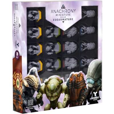 Ghenos Games Anachrony Miniatures des exoarmures Expansion Miniatures 3D pour jeu de société 24 Miniatures en plastique détaillées Ghenos Games Anachrony Miniatures des exoarmures Expansion Miniatures 3D pour jeu de société 24 Miniatures en plastique détaillées