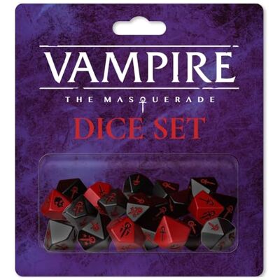 Renegade Game Studios Renegade Game Studio Vampire The Masquerade – Jeu de dés Accessoire de jeu de rôle Renegade Game Studios Renegade Game Studio Vampire The Masquerade – Jeu de dés Accessoire de jeu de rôle