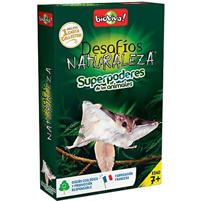 Bioviva Superpouvoirs des animaux Jeu de cartes en espagnol Bioviva Superpouvoirs des animaux Jeu de cartes en espagnol