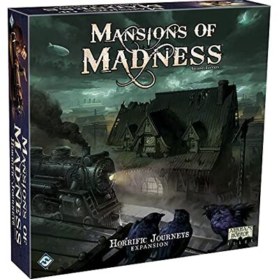 Asmodee Fantasy Flight Games FFGMAD27 Mansions of Madness 2ème édition : Horrific Journeys Expansion, couleurs mélangées Asmodee Fantasy Flight Games FFGMAD27 Mansions of Madness 2ème édition : Horrific Journeys Expansion, couleurs mélangées