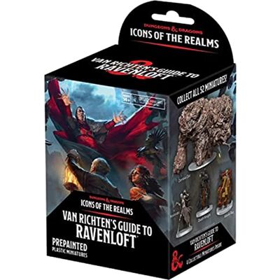 WizKids D&D Icons of The Realms Miniatures : Van Richten's Guide to Ravenloft (lot de 21) 8 carats Booster (unité unique) WizKids D&D Icons of The Realms Miniatures : Van Richten's Guide to Ravenloft (lot de 21) 8 carats Booster (unité unique)