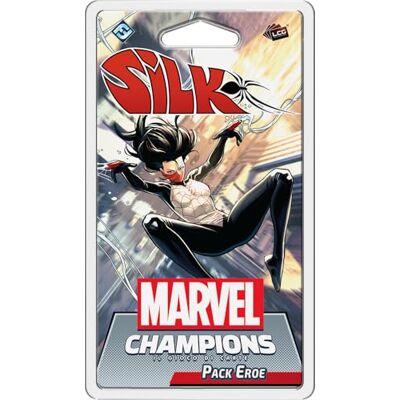 Asmodee Marvel Champions Le Jeu de Cartes: Silk, Pack Héros, Expansion Jeu de Table, 14+ Années, 1-4 Joueurs, Edition en Italien Asmodee Marvel Champions Le Jeu de Cartes: Silk, Pack Héros, Expansion Jeu de Table, 14+ Années, 1-4 Joueurs, Edition en Italien