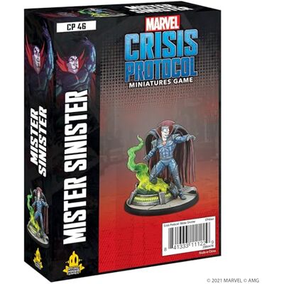 Atomic Protocole Marvel Crisis : Pack de personnages : Mr Sinister : Marvel Crisis Protocole Jeu de figurines À partir de 10 ans 2 joueurs Temps de jeu de 45 minutes Atomic Protocole Marvel Crisis : Pack de personnages : Mr Sinister : Marvel Crisis Protocole Jeu de figurines À partir de 10 ans 2 joueurs Temps de jeu de 45 minutes