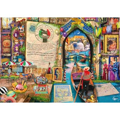 SCHMIDT Spiele 58597 Souvenirs de Venise, Aimee Steward, puzzle 1000 pièces SCHMIDT Spiele 58597 Souvenirs de Venise, Aimee Steward, puzzle 1000 pièces
