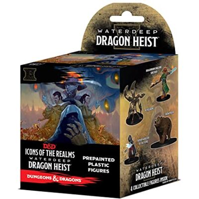WizKids D&D Icons of the Realms : Dragon Heist (Standard) D&D, Booster WizKids D&D Icons of the Realms : Dragon Heist (Standard) D&D, Booster