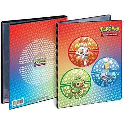 Pokémon Ultra Pro Pokemon Sword & Shield Galar Starters 4-Pocket Portfolio Pokémon Ultra Pro Pokemon Sword & Shield Galar Starters 4-Pocket Portfolio
