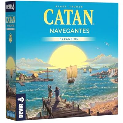 Devir Catan : extension Navigateurs, jeu de société familial, avec amis, 10 ans (BGNAVEGANTES) Devir Catan : extension Navigateurs, jeu de société familial, avec amis, 10 ans (BGNAVEGANTES)