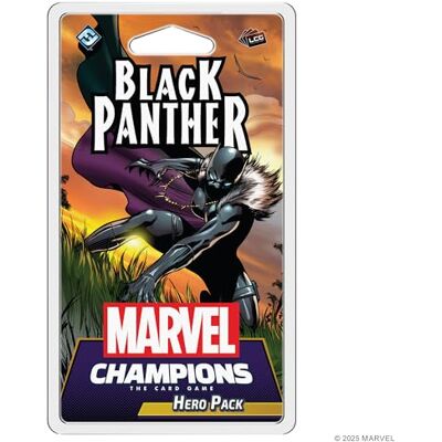 Asmodee Fantasy Flight Games Marvel Champions The Card Game Black Panther Hero Pack – Jeu de stratégie coopératif pour enfants et adultes, à partir de 14 ans, 1 à 4 joueurs, 45 à 90 minutes de temps de jeu Asmodee Fantasy Flight Games Marvel Champions The Card Game Black Panther Hero Pack – Jeu de stratégie coopératif pour enfants et adultes, à partir de 14 ans, 1 à 4 joueurs, 45 à 90 minutes de temps de jeu