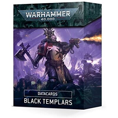 Games Workshop Warhammer 40 000 Datacards : Black Templars Games Workshop Warhammer 40 000 Datacards : Black Templars