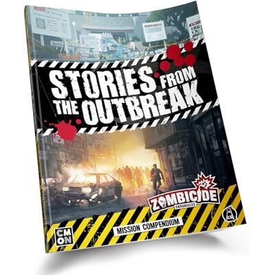 CMON Zombicide Chronicles Jeu de rôle Compendium Jeu de stratégie pour adultes et adolescents à partir de 14 ans et plus 2 joueurs Temps de jeu moyen 30 à 45 minutes Fabriqué par , RPZ003 CMON Zombicide Chronicles Jeu de rôle Compendium Jeu de stratégie pour adultes et adolescents à partir de 14 ans et plus 2 joueurs Temps de jeu moyen 30 à 45 minutes Fabriqué par , RPZ003
