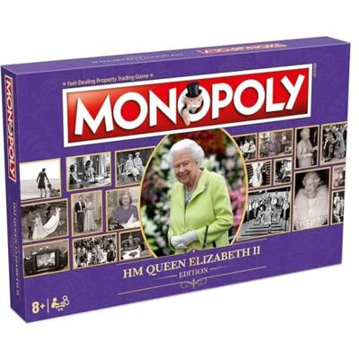 Winning Moves HM Queen Elizabeth II Monopoly Board Game Winning Moves HM Queen Elizabeth II Monopoly Board Game