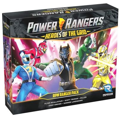 Renegade Game Studios : Power Rangers : Heroes of The Grid : RPM Ranger Pack – Expansion, 5 Rangers, nouvelles cartes et contenu, jeu de rôle Renegade Game Studios : Power Rangers : Heroes of The Grid : RPM Ranger Pack – Expansion, 5 Rangers, nouvelles cartes et contenu, jeu de rôle