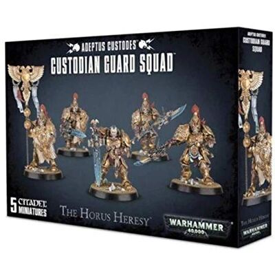 Games Workshop Warhammer 40k Adeptus Custodes Custodian Guard Games Workshop Warhammer 40k Adeptus Custodes Custodian Guard