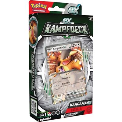 Pokémon Jeu de cartes à collectionner : jeu de combat Kangama-ex (jeu de 60 cartes instantanément) Pokémon Jeu de cartes à collectionner : jeu de combat Kangama-ex (jeu de 60 cartes instantanément)