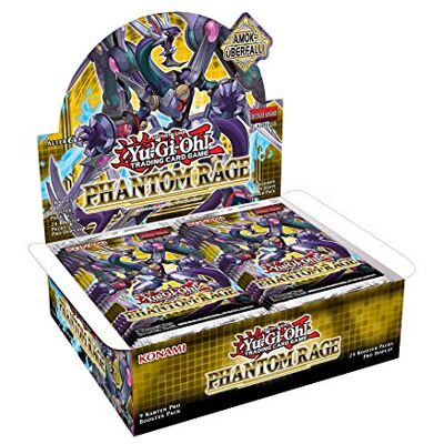Yu-Gi-Oh! TRADING CARD GAME YU-Gi-Oh Carte Jeu Phantom Rage-Édition Allemande, Display Yu-Gi-Oh! TRADING CARD GAME YU-Gi-Oh Carte Jeu Phantom Rage-Édition Allemande, Display