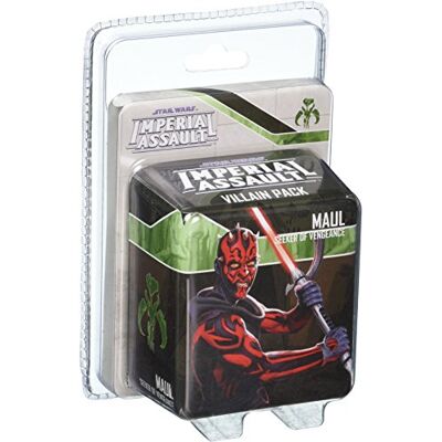 Asmodee Fantasy Flight Games, Assaut Imperial : Villain Pack : Maul, Board Game, Ages 14+, 2-5 joueurs, 60-120 minutes de temps de jeu Asmodee Fantasy Flight Games, Assaut Imperial : Villain Pack : Maul, Board Game, Ages 14+, 2-5 joueurs, 60-120 minutes de temps de jeu