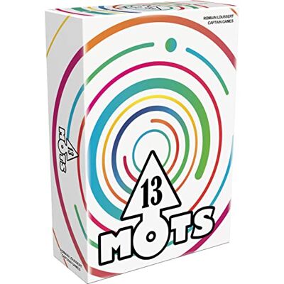 Asmodee Captain Games 13 Mots Jeu de société Jeu de Cartes A partir de 8 Ans 2 à 8 Joueurs 20 Min Asmodee Captain Games 13 Mots Jeu de société Jeu de Cartes A partir de 8 Ans 2 à 8 Joueurs 20 Min