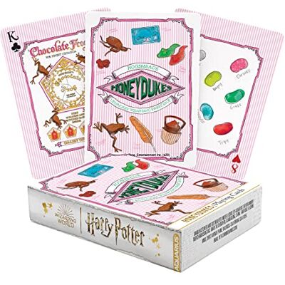 AQUARIUS Harry Potter Honey Dukes Playing Cards – Harry Potter Themed Deck of Cards for Your Favorite Card Games Officially Licensed Harry Potter Merchandise & Collectibles AQUARIUS Harry Potter Honey Dukes Playing Cards – Harry Potter Themed Deck of Cards for Your Favorite Card Games Officially Licensed Harry Potter Merchandise & Collectibles