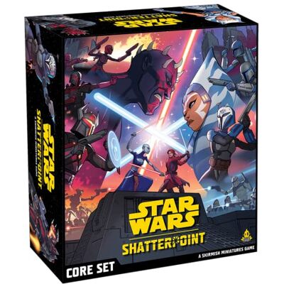 Asmodee Atomic Mass Games Star Wars : Shatterpoint Jeu de figurines et escarmouches pour adultes et jeunes à partir de 14 ans pour 2 joueurs 90 minutes par partie Asmodee Atomic Mass Games Star Wars : Shatterpoint Jeu de figurines et escarmouches pour adultes et jeunes à partir de 14 ans pour 2 joueurs 90 minutes par partie