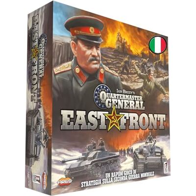 Asmodee Quartermaster East Front, Jeu de Table de Stratégie pour 2 Joueurs, 14+ Ans, Edition en Italien Asmodee Quartermaster East Front, Jeu de Table de Stratégie pour 2 Joueurs, 14+ Ans, Edition en Italien