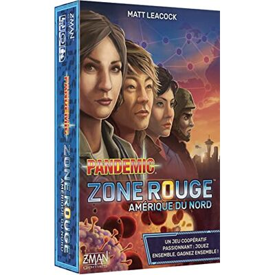 Asmodee Z-Man Pandemic Zone Rouge Amérique du Nord Asmodee Z-Man Pandemic Zone Rouge Amérique du Nord