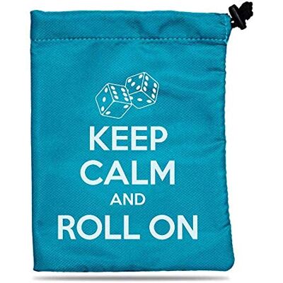 Ultra Pro Dice Bag-Treasure Nest-Keep Calm (85045) Ultra Pro Dice Bag-Treasure Nest-Keep Calm (85045)