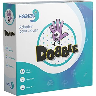Asmodee Dobble Access+ FR ZYGOMATIC 1-4 JOUEURS 6+ 0-15 MINUTES JEU D'AMBIANCE Asmodee Dobble Access+ FR ZYGOMATIC 1-4 JOUEURS 6+ 0-15 MINUTES JEU D'AMBIANCE