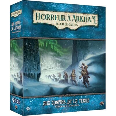 Asmodee Horreur à Arkham JCE FFG Aux Confins de la Terre Extension Campagne Jeu de Cartes narratif 1 à 4 Joueurs Dès 14 Ans en français Asmodee Horreur à Arkham JCE FFG Aux Confins de la Terre Extension Campagne Jeu de Cartes narratif 1 à 4 Joueurs Dès 14 Ans en français