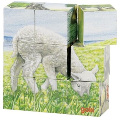 Goki Würfelpuzzle (Holzpuzzle) Goki Würfelpuzzle (Holzpuzzle)