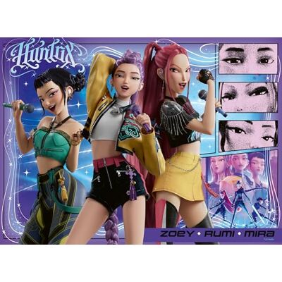 Ravensburger Puzzle Enfant 100 pièces XXL Fans Heureux, Honmoon Heureux/Kpop Demon Hunters Fille ou garçon dès 6 Ans Puzzle de qualité supérieure 12002222 Ravensburger Puzzle Enfant 100 pièces XXL Fans Heureux, Honmoon Heureux/Kpop Demon Hunters Fille ou garçon dès 6 Ans Puzzle de qualité supérieure 12002222