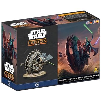 Asmodee , Star Wars : Legion Grievous' TSMEU-6 Wheel Bike Extension Atomic Mass Games 2 joueurs 14+ ans 120-180 minutes Allemand Multilingue Asmodee , Star Wars : Legion Grievous' TSMEU-6 Wheel Bike Extension Atomic Mass Games 2 joueurs 14+ ans 120-180 minutes Allemand Multilingue