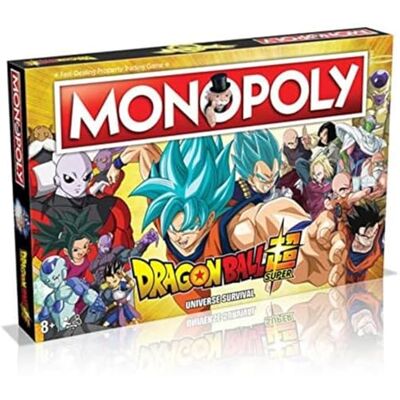 Winning Moves Dragon Ball Z Super Edition Monopoly Italy Merchandising Winning Moves Dragon Ball Z Super Edition Monopoly Italy Merchandising