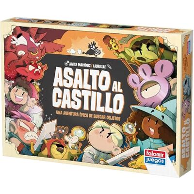 Falomir Assault AL Castillo Jeu de société d'observation et de rapidité pour enfants et familles 2-4 joueurs + 8 ans Falomir Assault AL Castillo Jeu de société d'observation et de rapidité pour enfants et familles 2-4 joueurs + 8 ans