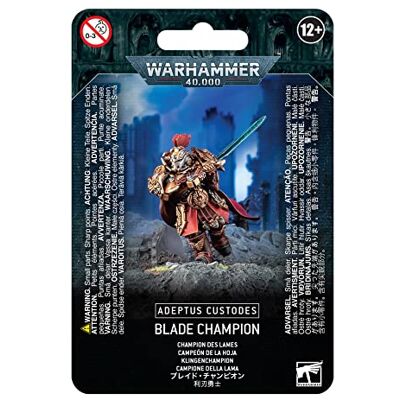 Games Workshop Warhammer 40,000 Adeptus Custodes: Blade Champion Games Workshop Warhammer 40,000 Adeptus Custodes: Blade Champion