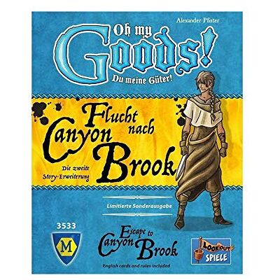 Asmodee Oh My Goods! Mes Merci! Évadez-vous à Canyon Brook, Expansion Jeu de Cartes, Edition en Italien, 8093 Asmodee Oh My Goods! Mes Merci! Évadez-vous à Canyon Brook, Expansion Jeu de Cartes, Edition en Italien, 8093