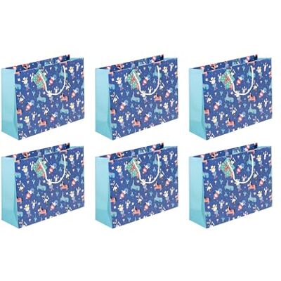 Eurowrap Clairefontaine 28782-6Cpack Un lot de 6 Sacs Cadeaux Excellia Format Shopping 37,3x11,8x27,5 cm 210g Motif : Étoiles Blanche Sur Fond Bleu Idéal pour : Jeux De Société, Puzzles Eurowrap Clairefontaine 28782-6Cpack Un lot de 6 Sacs Cadeaux Excellia Format Shopping 37,3x11,8x27,5 cm 210g Motif : Étoiles Blanche Sur Fond Bleu Idéal pour : Jeux De Société, Puzzles