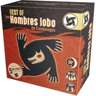 Asmodee Zygomatic Les Loups-garous de Castronegro : Best of Jeu pour fêtes de rôles cachés avec tromperie et déduction À partir de 10 Ans De 8 à 18 Joueurs 30 Minutes par Partie Espagnol Asmodee Zygomatic Les Loups-garous de Castronegro : Best of Jeu pour fêtes de rôles cachés avec tromperie et déduction À partir de 10 Ans De 8 à 18 Joueurs 30 Minutes par Partie Espagnol