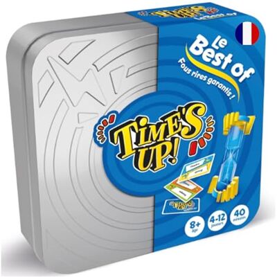 Asmodee TIME'S UP! Le Best Of Jeu de Société d'Ambiance pour Enfants dès de 8 Ans -Rires & Convivialité -Best des Editions Party & Family 4 à 12 Joueurs 40 Min- En Français- Repos Production Asmodee TIME'S UP! Le Best Of Jeu de Société d'Ambiance pour Enfants dès de 8 Ans -Rires & Convivialité -Best des Editions Party & Family 4 à 12 Joueurs 40 Min- En Français- Repos Production