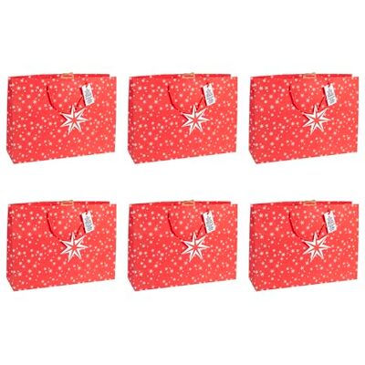 Eurowrap Clairefontaine X-32814-6Cpack Un Lot de 6 Sacs Cadeaux Kraft blanc- Format Shopping 37,3x11,8x27,5 cm 210g Motif : Cosy Emballage Cadeaux, idéal pour : Jeux Société, Puzzles Eurowrap Clairefontaine X-32814-6Cpack Un Lot de 6 Sacs Cadeaux Kraft blanc- Format Shopping 37,3x11,8x27,5 cm 210g Motif : Cosy Emballage Cadeaux, idéal pour : Jeux Société, Puzzles