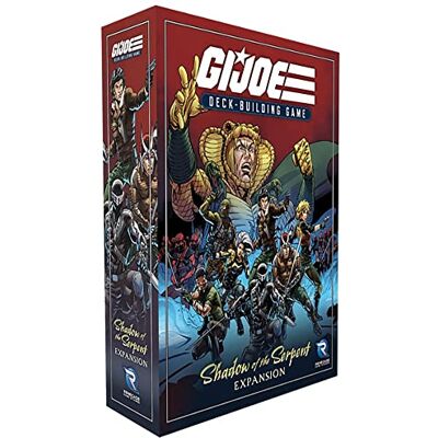 Renegade Game Studios G.I. Joe Jeu de construction de deck : Extension Shadow of The Serpent – À partir de 13 ans, 1 à 4 joueurs de 30 à 70 minutes, extension de jeu de construction de deck Renegade Game Studios G.I. Joe Jeu de construction de deck : Extension Shadow of The Serpent – À partir de 13 ans, 1 à 4 joueurs de 30 à 70 minutes, extension de jeu de construction de deck