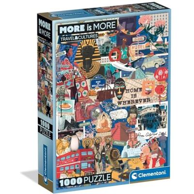 Clementoni 37072 Puzzle - Voyages & Cultures Clementoni 37072 Puzzle - Voyages & Cultures
