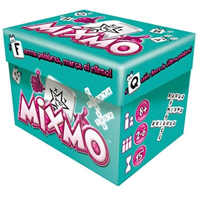 Asmodee Zygomatic Mixmo Jeu de société pour familles et enfants 15 minutes par partie Asmodee Zygomatic Mixmo Jeu de société pour familles et enfants 15 minutes par partie