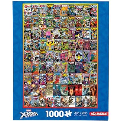 AQUARIUS Marvel X-Men Puzzle de 1000 pièces (puzzle de 1000 pièces) – Sans reflet – Ajustement précis – Produit sous licence officielle Marvel et objets de collection – 50,8 x 71,1 cm AQUARIUS Marvel X-Men Puzzle de 1000 pièces (puzzle de 1000 pièces) – Sans reflet – Ajustement précis – Produit sous licence officielle Marvel et objets de collection – 50,8 x 71,1 cm
