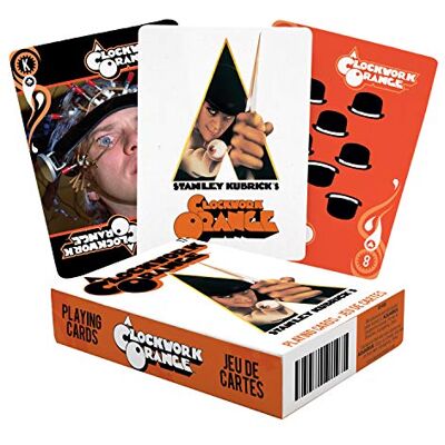 AQUARIUS - A Clockwork Orage Orange Jeu de Cartes, 52450, Multicolore, 3 AQUARIUS - A Clockwork Orage Orange Jeu de Cartes, 52450, Multicolore, 3