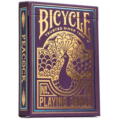 Bicycle Purple Peacock Premium cartes à jour Poker Bicycle Purple Peacock Premium cartes à jour Poker
