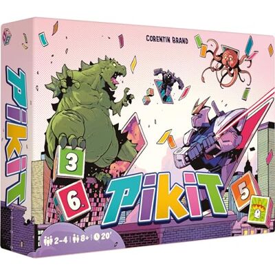 Asmodee Pikit Jeux de société Jeux de Cartes Jeu Enfants, Adultes et Famille A partir de 8 Ans 2 à 4 Joueurs 20 Min Version française Repos Production Asmodee Pikit Jeux de société Jeux de Cartes Jeu Enfants, Adultes et Famille A partir de 8 Ans 2 à 4 Joueurs 20 Min Version française Repos Production